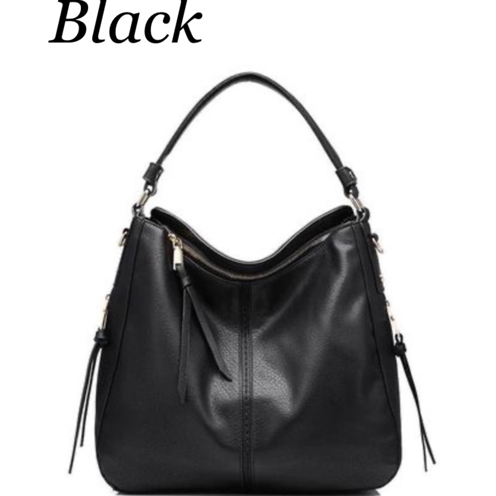 🍀SALE PRICE🍀 NWT Large Leather hobo bag/ crossbody DISCOUNTED SHIPPING - Picture 4 of 16